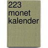 223 Monet kalender door Onbekend