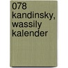 078 Kandinsky, Wassily kalender door Onbekend