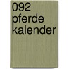 092 Pferde kalender door Onbekend