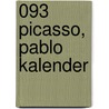 093 Picasso, Pablo kalender door Onbekend