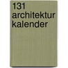 131 Architektur kalender door Onbekend