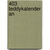 403 Teddykalender An door Onbekend