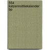 554 Katzennotitiekalender Bp door Onbekend