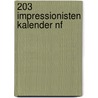 203 Impressionisten kalender Nf door Onbekend