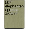 507 Elephanten agenda zw/w RR door Onbekend