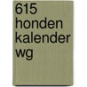 615 Honden kalender Wg door Onbekend