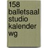 158 Balletsaal Studio kalender Wg