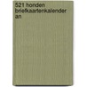521 Honden briefkaartenkalender An door Onbekend