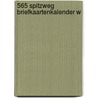 565 Spitzweg briefkaartenkalender W door Onbekend