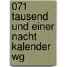 071 Tausend und einer Nacht kalender Wg door Onbekend