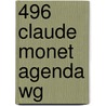 496 Claude Monet agenda Wg door Onbekend