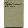 213 Dampfmaschinen kalender A door Onbekend