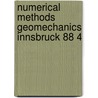 Numerical methods geomechanics innsbruck 88 4 door Onbekend