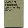 Lexicon of geological terms for the sudan door Vail