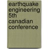 Earthquake engineering 5th canadian conference by Money Magazine