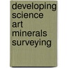 Developing science art minerals surveying door Onbekend
