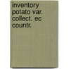 Inventory potato var. collect. ec countr. door Kehoe