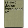 Seismic design frame-panel etc by Mardzhanishvili