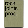 Rock joints proc. door Nick Barton