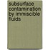 Subsurface contamination by immiscible fluids