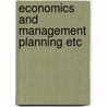 Economics and management planning etc door Jameson