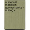 Numerical models in geomechanics - numog V door Onbekend