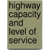 Highway capacity and level of service door Brannolte
