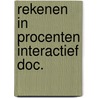 Rekenen in procenten interactief doc. by Unknown