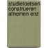 Studietoetsen construeren afnemen enz
