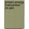 Protein-energy malnutrition int.abil. by Hoorweg