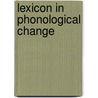 Lexicon in phonological change door Onbekend