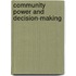 Community power and decision-making