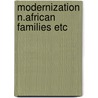 Modernization n.african families etc door Michels
