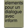 Elements pour un dialogue avec inform by Perriault