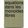 Equations dans les monoides libres by Lentin