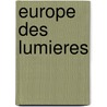 Europe des lumieres by Venturi