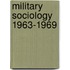 Military sociology 1963-1969