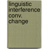 Linguistic interference conv. change door Rozencvejg