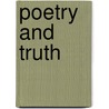 Poetry and truth door Rasmussen