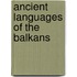 Ancient languages of the balkans