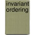 Invariant ordering