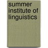 Summer institute of linguistics door Onbekend