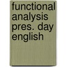 Functional analysis pres. day english door Mathesius