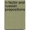 N-factor and russian prepositions door Eric Hill