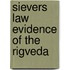Sievers law evidence of the rigveda