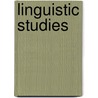 Linguistic studies by Safarewicz