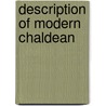 Description of modern chaldean door Sara