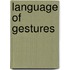 Language of gestures