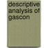 Descriptive analysis of gascon