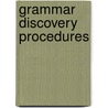 Grammar discovery procedures door Longacre